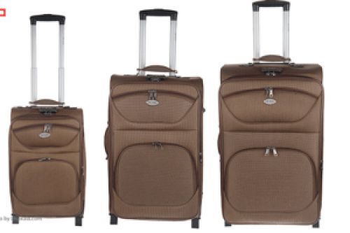 مجموعه سه عددی چمدان تاپ یورو مدل ۰۲